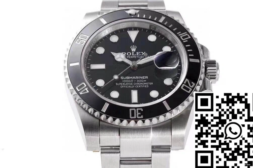 ZF Steel Strap Submariner Rolex Factory 116610LN-97200 Black Dial Stainless 0218